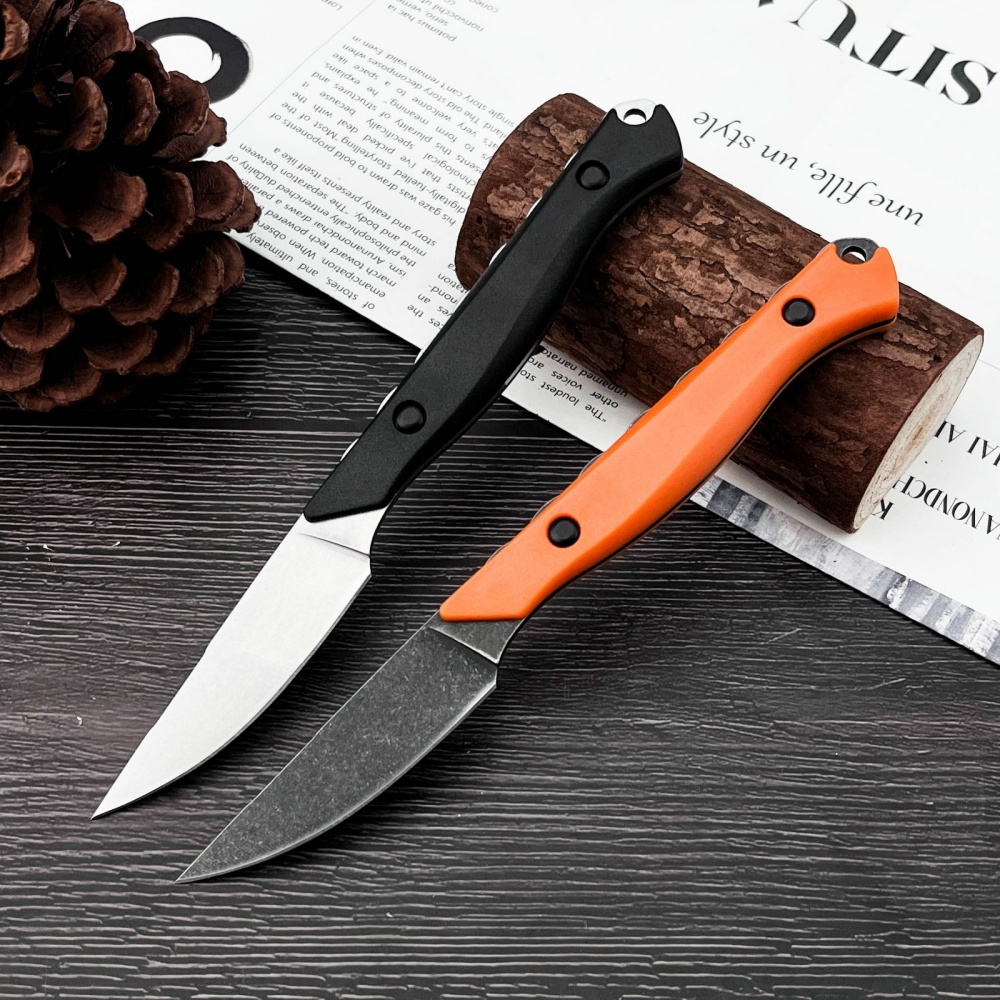 Camping Cooking Knife With Sheath - 15700 Outdoor-Camping-Essentials: Handgefertigtes, leichtes, tragbares Angelmesser