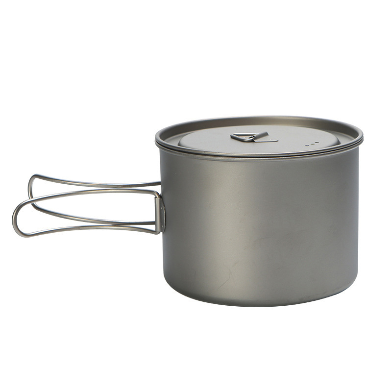Camping Cooking Tool Set - Outdoor Picknick Titan Kochtopf 750ml 900ml