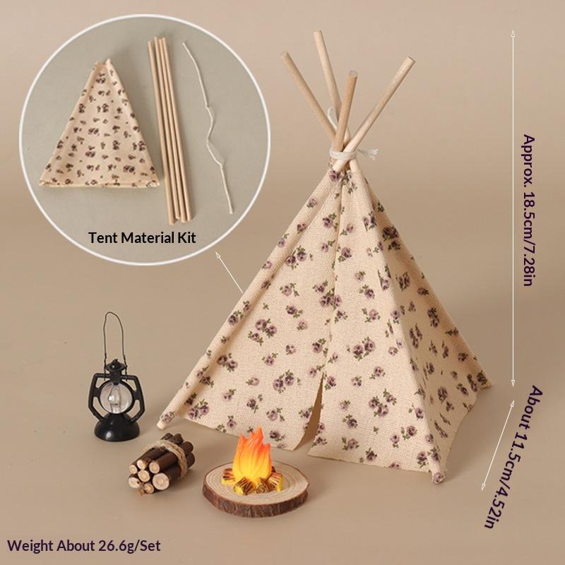 Camping Cooking Pack - **1 Set 1/12 Puppenhaus-Dekor für den