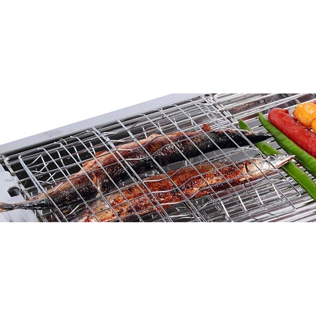 Camping Cooking Accessories - Hochwertiger BBQ-Korb Grillzubehör Drahtnetz-Werkzeug für Outdoor-Kochen