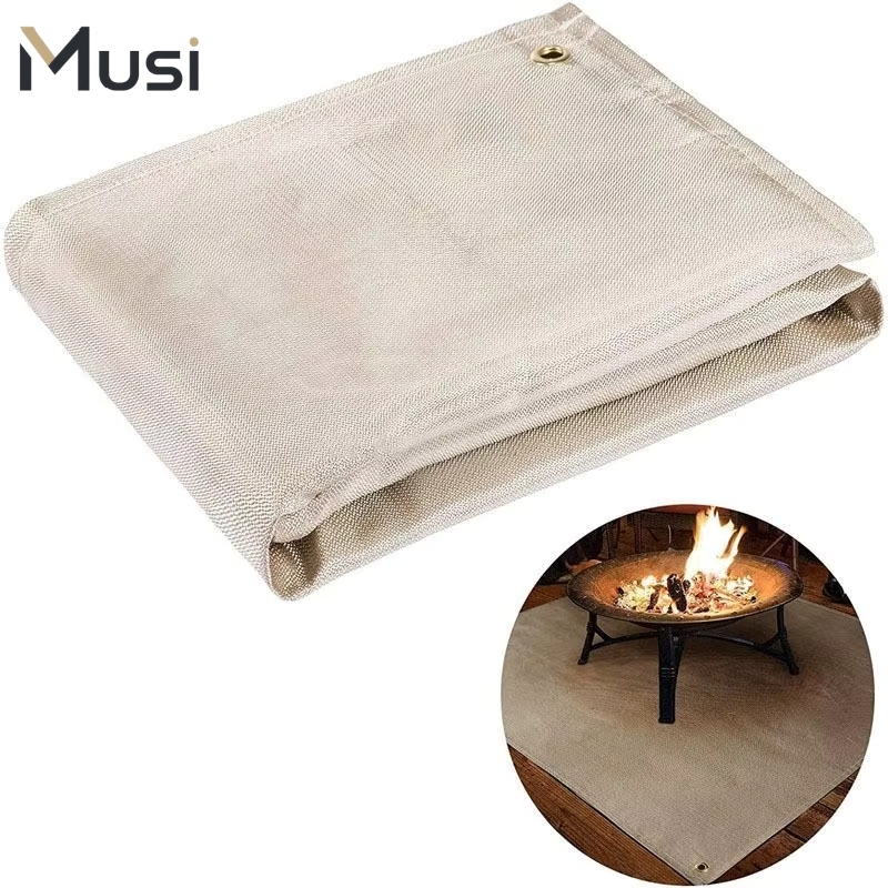 BBQ-Grillmatte, feuerfeste Iso – Camping Cooking Bbq Bewertung und Preis