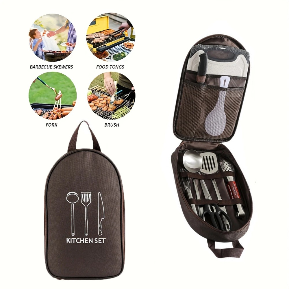 Tragbare Outdoor-Kochtasche, C – Camping Cooking Pack Bewertung und Preis