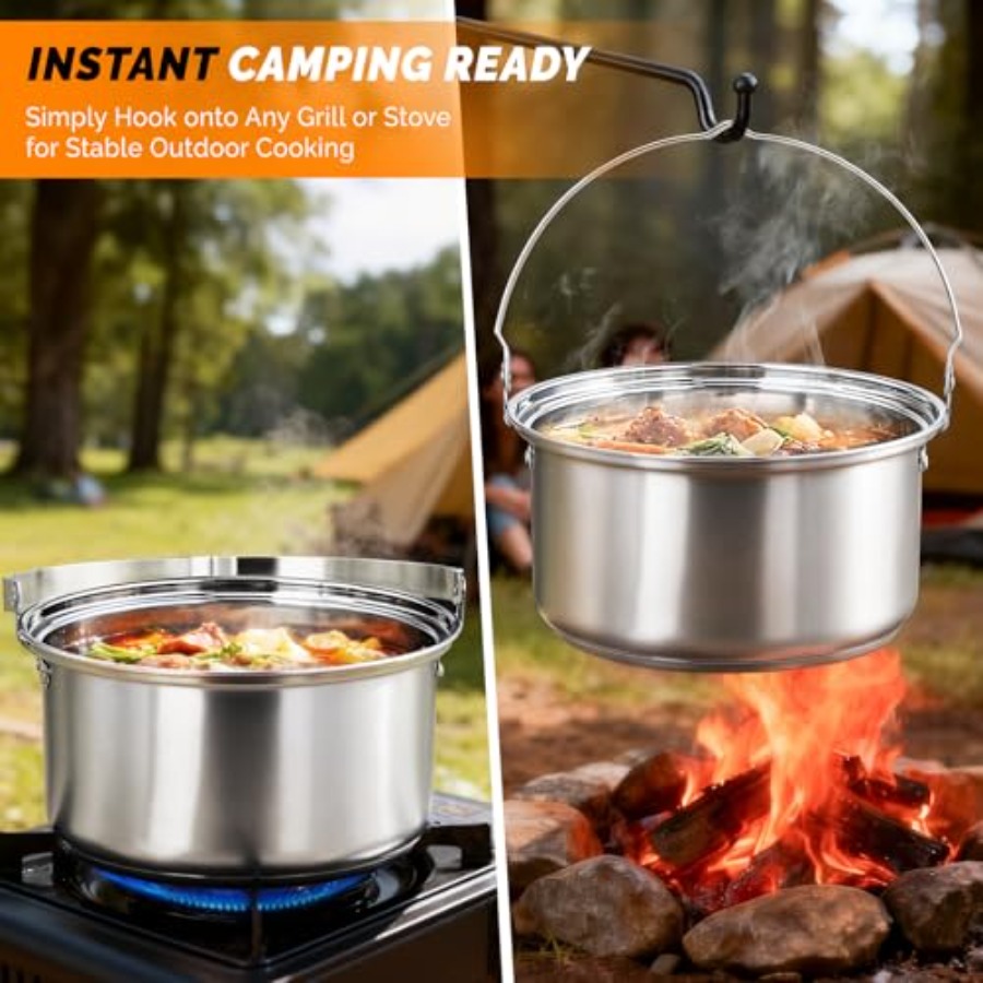 Camping-Kochgeschirr-Set, Leic – Camping Cooking Set With Bag Bewertung und Preis