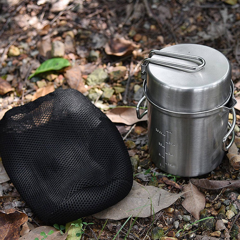 Langlebiges Edelstahl-Camping- – Camping Cooking Set Bewertung und Preis