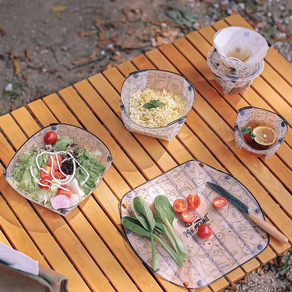 PP faltbares Geschirr, tragbar – Camping Cooking Dishes Bewertung und Preis