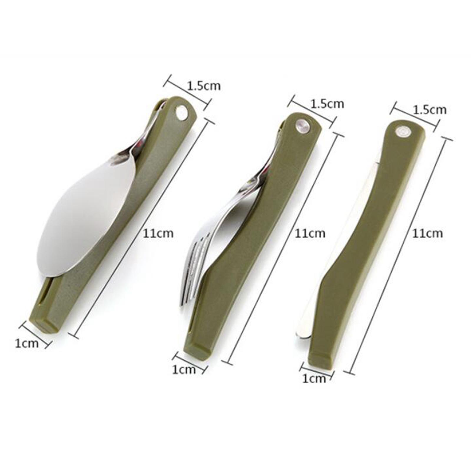 Tragbares Klappbares Besteck-S – Camp Spork Set Bewertung und Preis