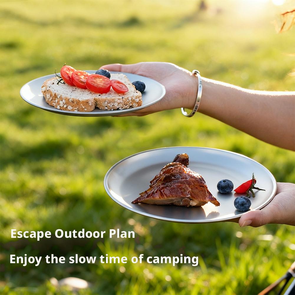 1/2 Stück Titan Outdoor Campin – Camping Cooking Dishes Bewertung und Preis