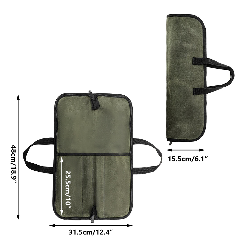 Gewachste Leinwand-Messerrolle – Camping Cooking Pack Bewertung und Preis