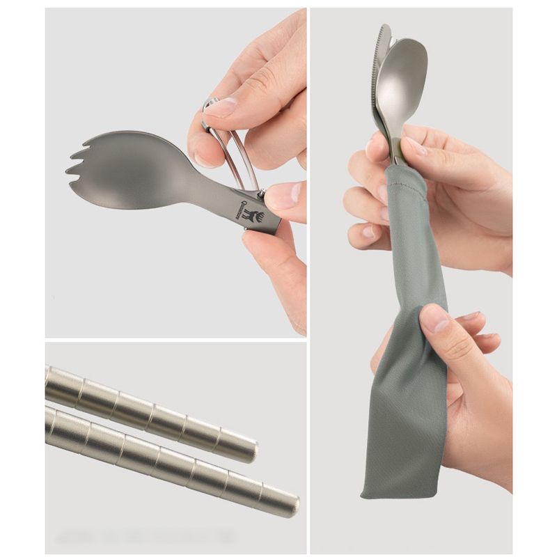 Camping Titan-Spork Löffel-Gab – Camp Spork Set Bewertung und Preis