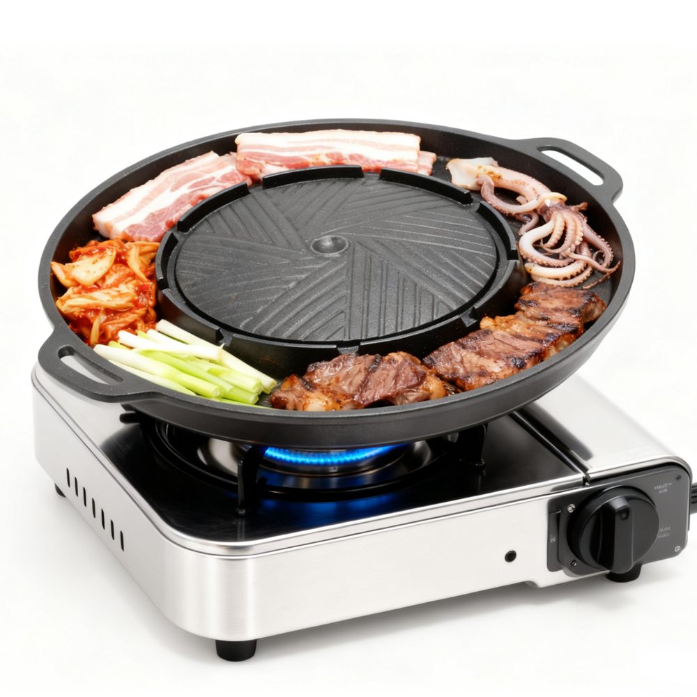 KOSUN Koreanische BBQ-Grillpfa – Camping Cooking Bbq Bewertung und Preis