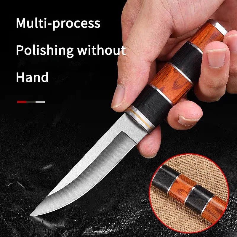 Hochwertiges Grillmesser aus E – Camping Cooking Knife With Sheath Bewertung und Preis