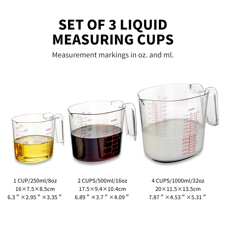 1Cup, 2Cup, 4Cup Transparente, – Camping Cooking Tool Set Bewertung und Preis