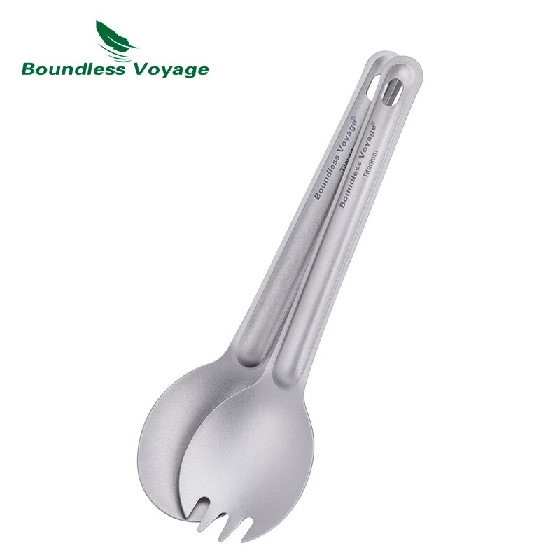Boundless Voyage Titanbesteck, – Camp Spork Set Bewertung und Preis