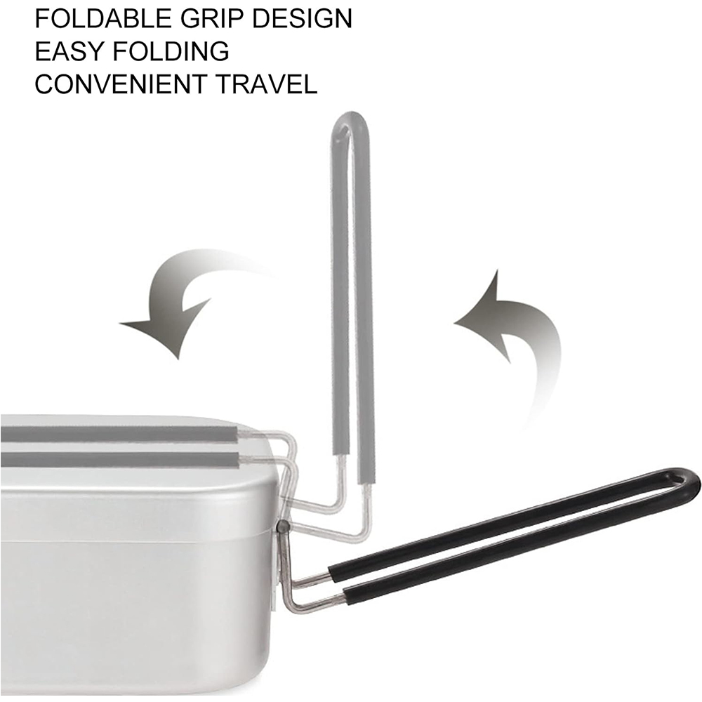 800ML Aluminium Mittagessen Bo – Camping Cooking Tool Set Bewertung und Preis