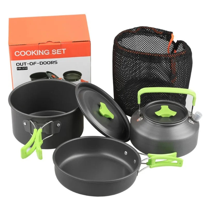 Camping-Kochset, Outdoor-Küche – Camping Cooking Set With Bag Bewertung und Preis