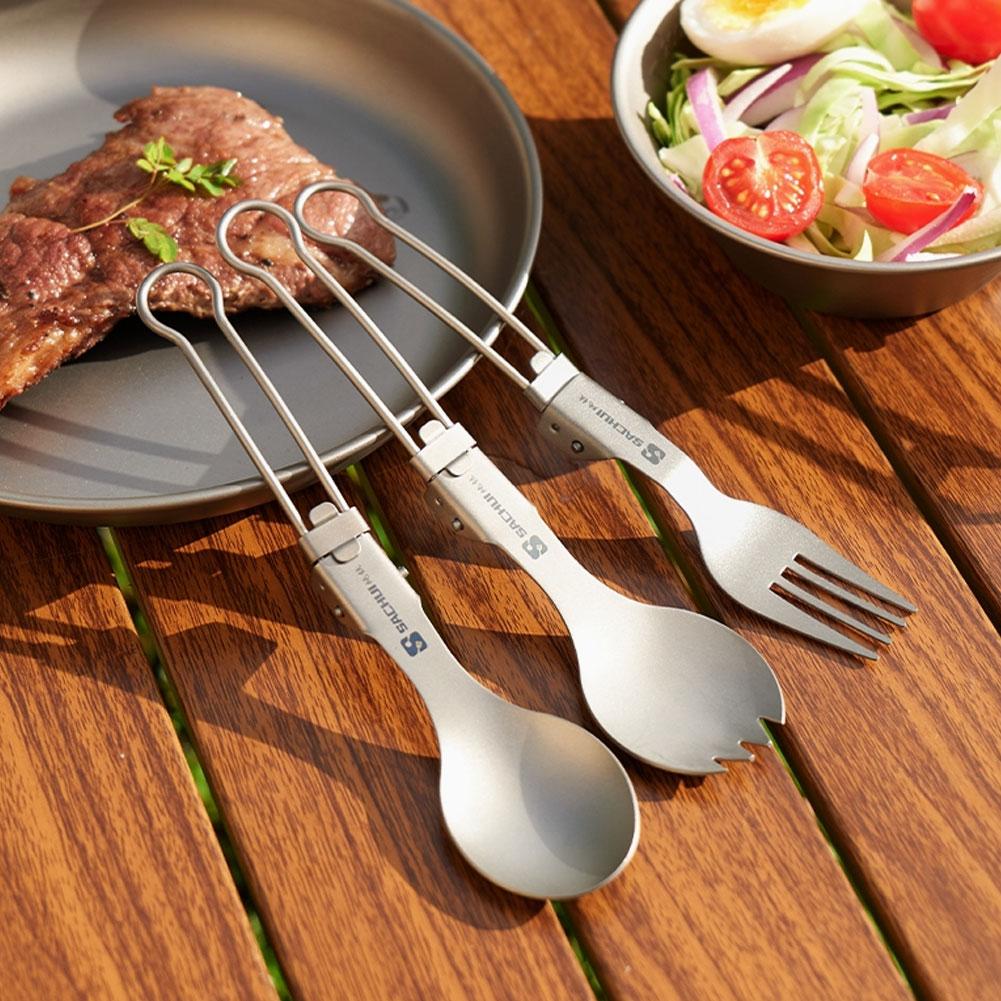 Titan-Camping-Besteckset, falt – Camp Spork Set Bewertung und Preis