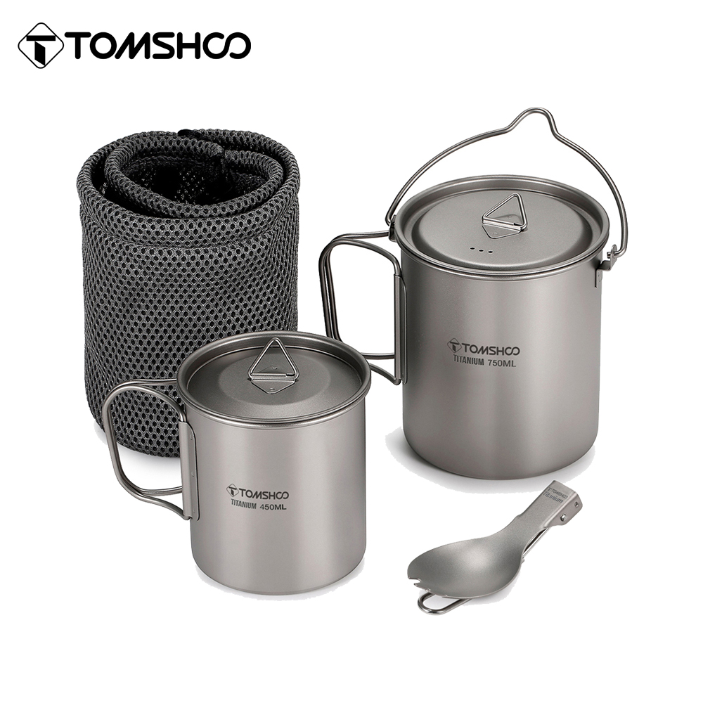 Tomshoo 3-teiliges Titan-Kochg – Camp Spork Set Bewertung und Preis
