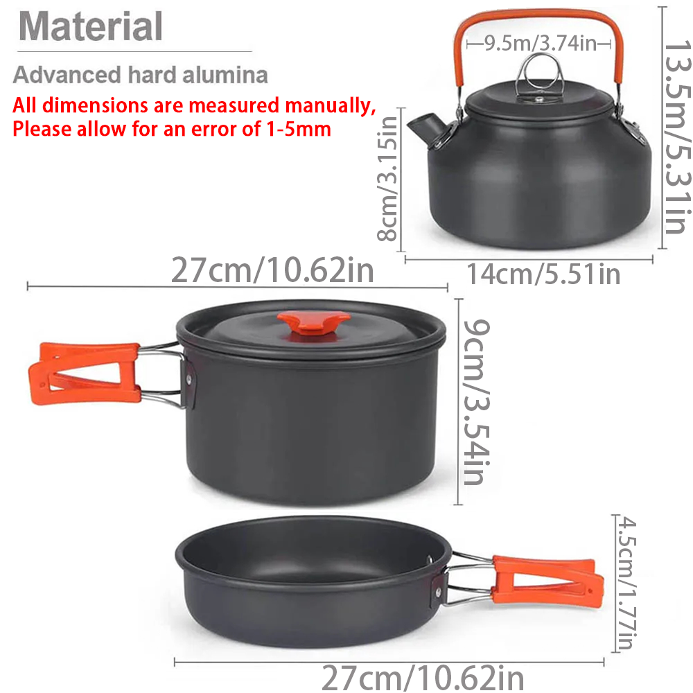 1 stücke/1 satz Camping Kochge – Camping Cooking Pack Bewertung und Preis