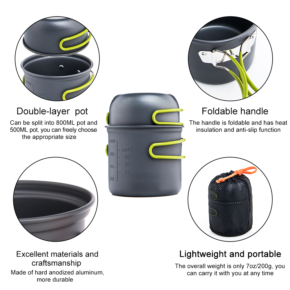 Widesea Ultraleichtes Camping- – Camping Cooking Dishes Bewertung und Preis
