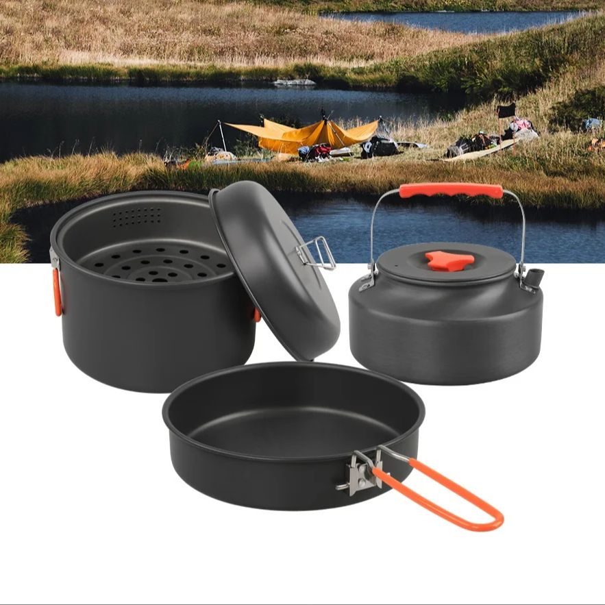 Outdoor-Kochgeschirr-Set Campi – Camping Cooking Set Bewertung und Preis