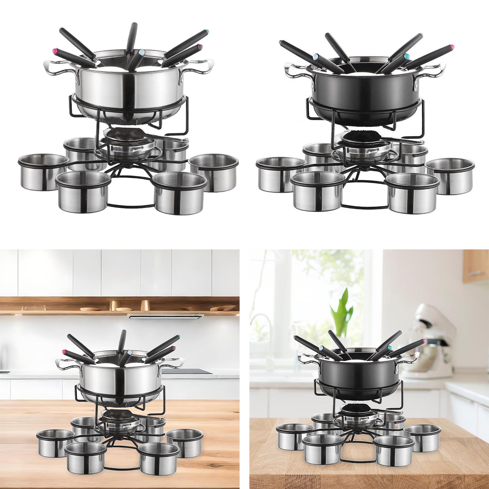 Fondue-Topf-Set, Kochherd, ver – Camping Cooking Set Bewertung und Preis