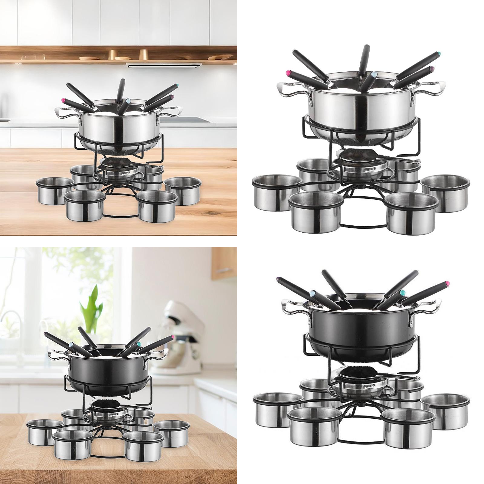 Fondue-Topf-Set, Kochherd, ver – Camping Cooking Set Bewertung und Preis