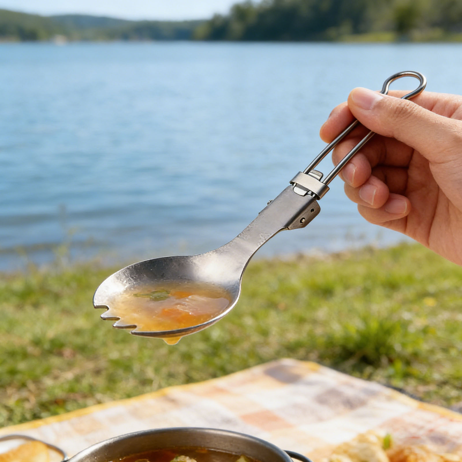 Titan Faltbares Besteck-Set Ul – Camp Spork Set Bewertung und Preis