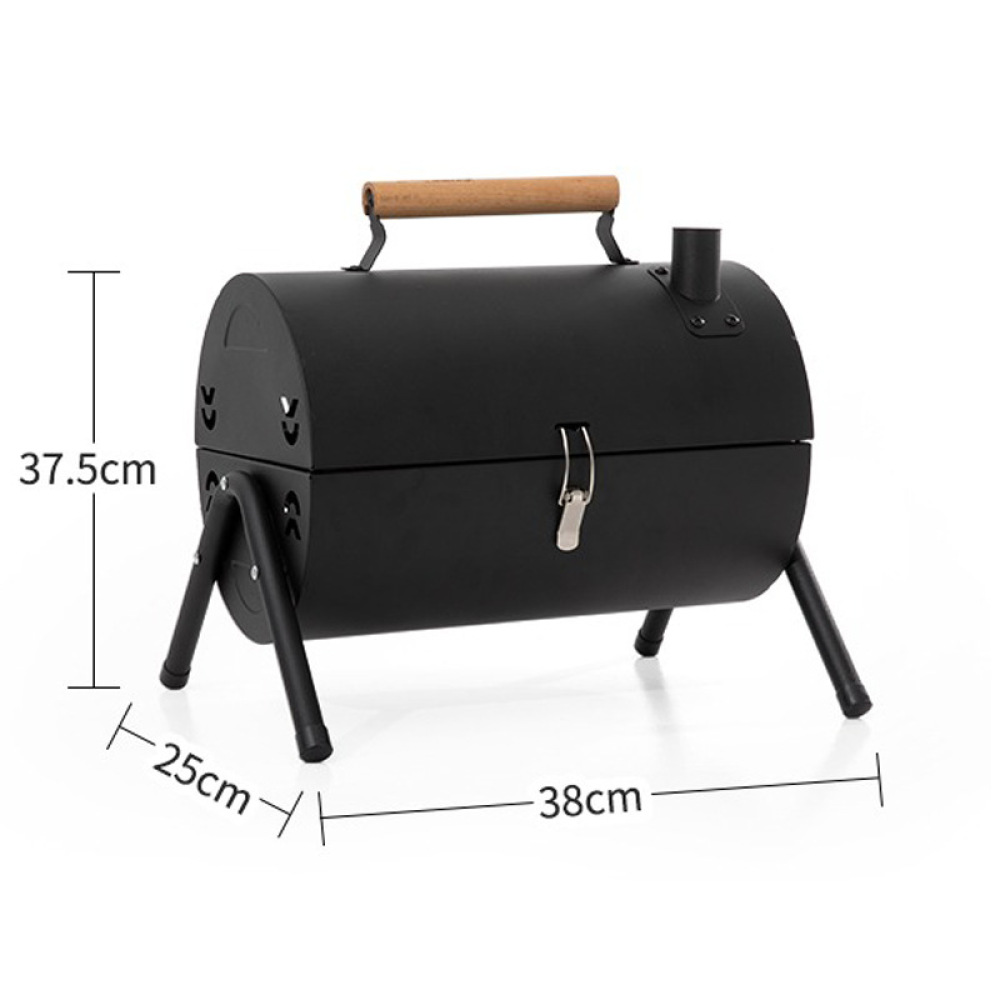 Tragbarer Holzkohlegrill, Klei – Camping Cooking Bbq Bewertung und Preis