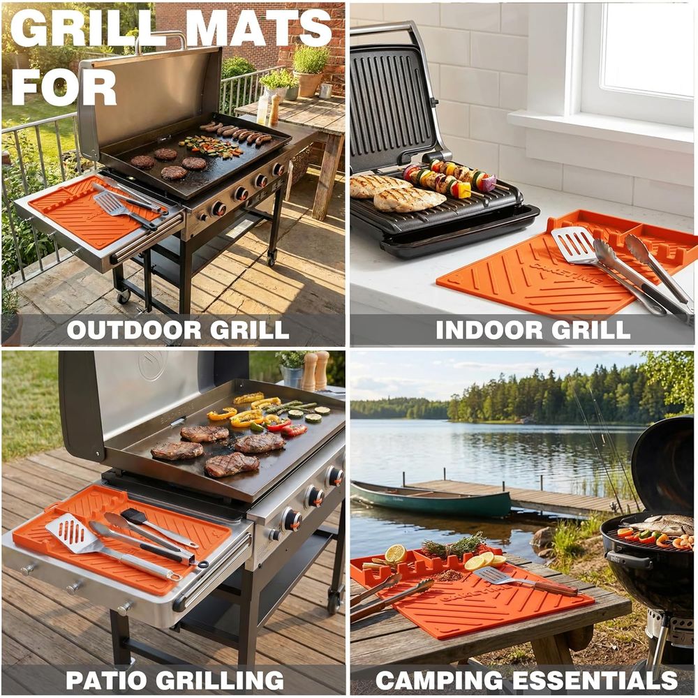Silikon-Grillmatten oder Grill – Camping Cooking Bbq Bewertung und Preis