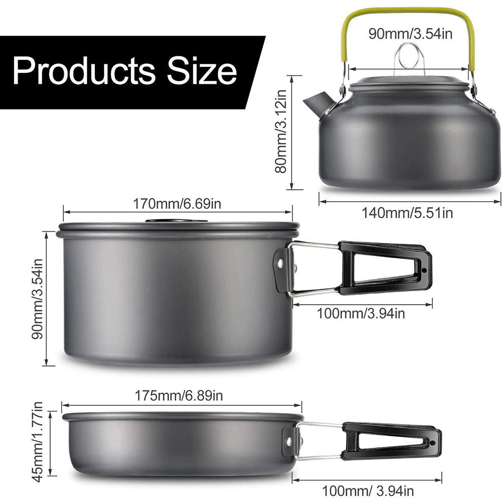 Outdoor-Camping-Kochgeschirr-S – Camping Cooking Accessories Bewertung und Preis